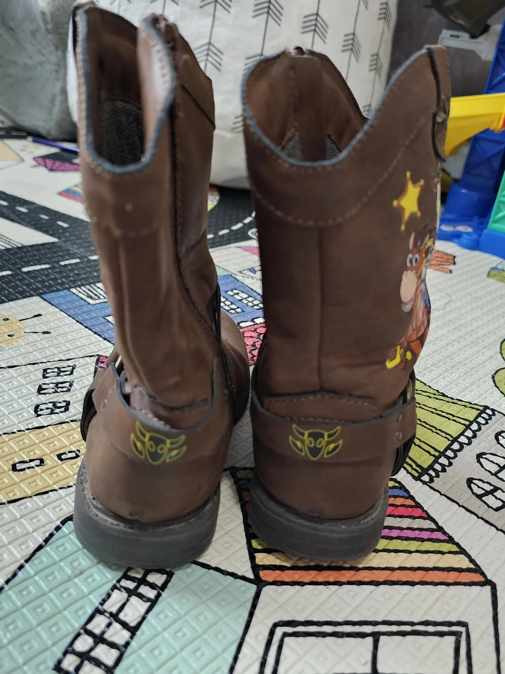Disney Woody Brown Cowboy Boots for Kids